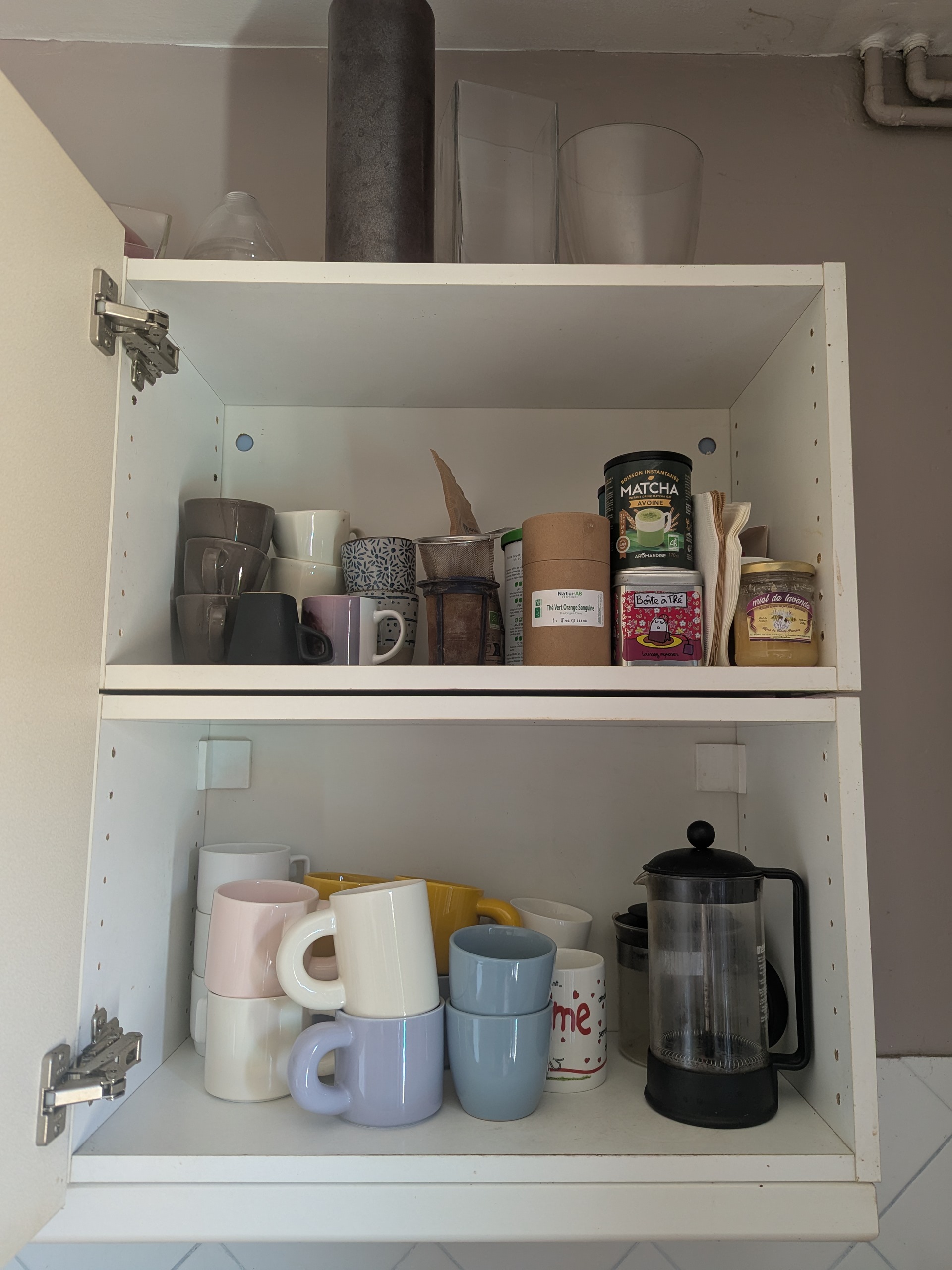 Placard petit déjeuner avant